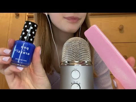 ASMR Giving You A Manicure | Nail Salon Roleplay 💅