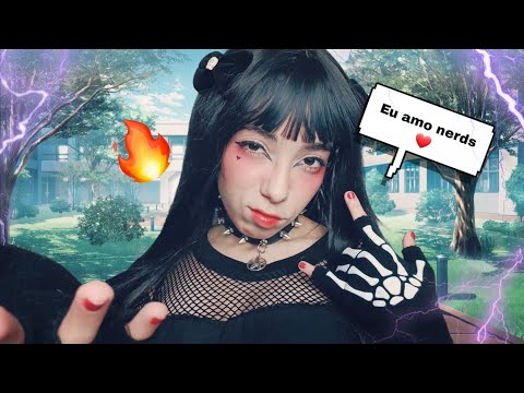 ASMR GAROTA EMO GAMADA TE TORNA DESCOLADO | ROLEPLAY
