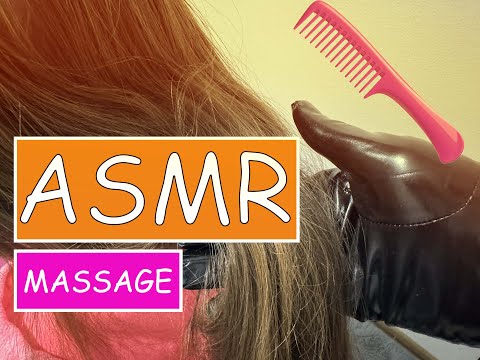 ASMR | Relaxing Scalp Massage Head | Scratches & Hair Brushing