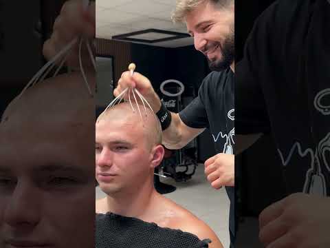 The full video is already on my YouTube channel😉🎥 #asmr #asmrbarber #massage #relax #barber