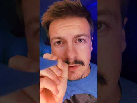 #asmr Light Blue ASMR Triggers #blueasmr #visualasmr #raeasmr #plucking #blueasmrtriggers #shorts