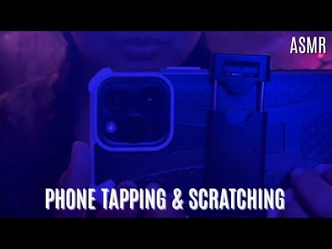 ASMR Phone Tapping & Scratching (No Talking)