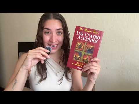 ASMR Español: Lectura Susurrada de Los Cuatro Acuerdos 📖✨ (Haz siempre lo maximo que puedas 2)