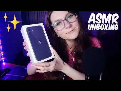 АСМР РАСПАКОВКА 😍 МОЙ НОВЫЙ ТЕЛЕФОН / ASMR UNBOXING MY NEW PHONE