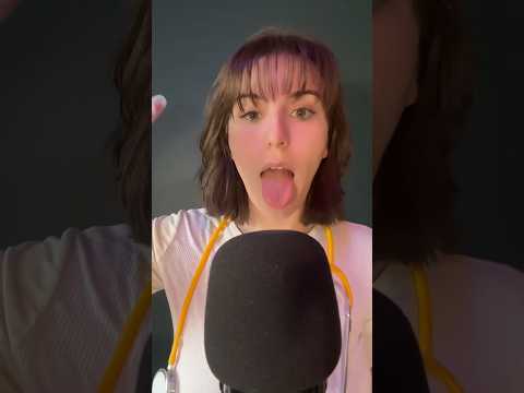 ASMR Fast Cranial Nerve Exam Medical Roleplay #asmrshorts
