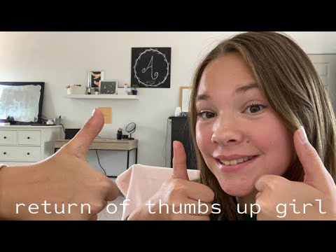 the return of thumbs up girl-(game “good or bad”?)~annaASMR