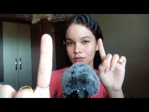 ASMR siga as INSTRUÇÕES | com muitos sussurros e sons de boca 👄💤