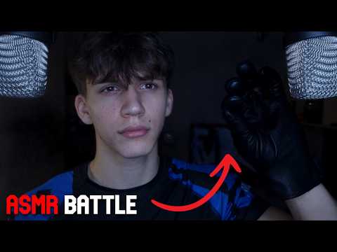 ASMR Leather gloves VS Latex gloves