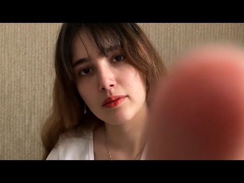 Face touching and Whispering ASMR