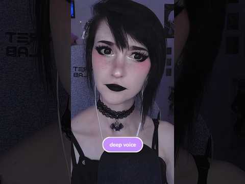 does a deep voice suit me? 💀 #asmr #funnyasmr #funnyclips #twitchclips