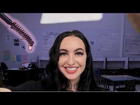 [ASMR] Waxing Your Brows In Detention | Soft Spoken