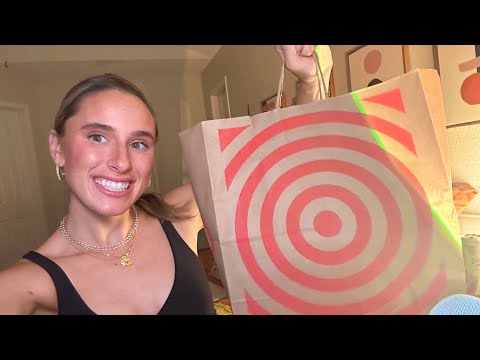 Target Shopping Haul! 🛍️ ASMR for Sleep, Tapping, Whispers, Tongue Clicking