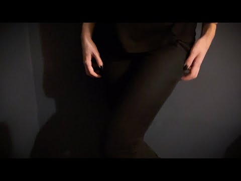 ASMR Denim Jean Fabric Scratching sounds