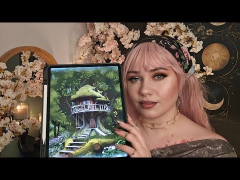 ASMR Spring Treehouse check-in Roleplay (Soft Spoken)(Over-explaining)