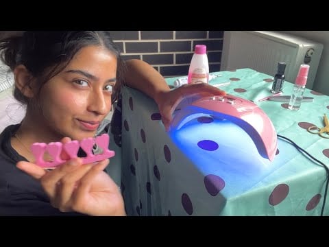 ASMR 💅🏻 Nail salon appointment roleplay 