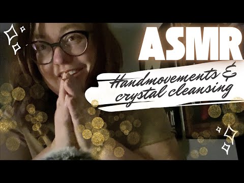 ASMR på svenska - soft spoken: Handmovements, plucking & crystal cleansing