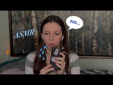 Low Input Mouth Sounds Experiment ASMR for relaxing muscles to 🛀