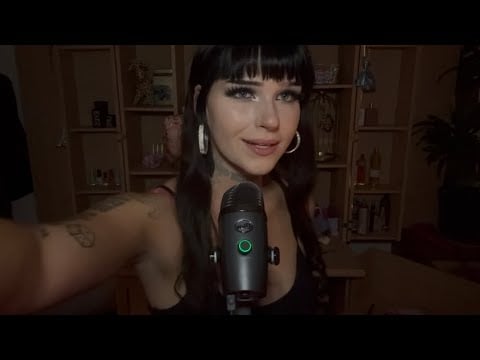 ASMR | GOTH GIRL PAMPERS YOU TO SLEEP 🖤 Personal Attention, Whispering, Relaxation 