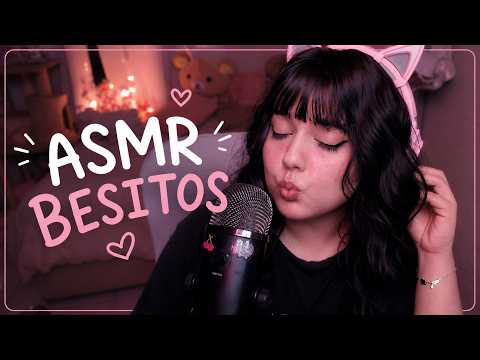 ASMR KISSES 💋 Besitos en tu carita ✨ Visuales para dormir
