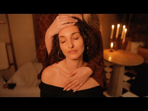 ASMR 😴 DEEP RELAXATION MASSAGE (with music option)