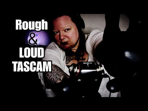 [ASMR] Rough and LOUD TASCAM handling (No talking)