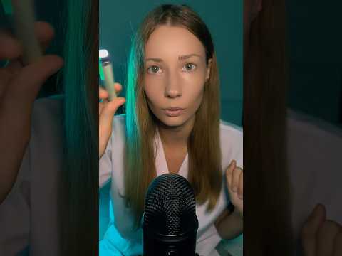 ASMR Doctor Roleplay 👨‍⚕️✨ Look at the Light 🔦 #asmr #lookatthelight #doctorroleplay