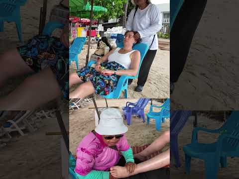 Masaje a cuatro manos (parte 1) #masaje #relajacion #massage #masajerelajante #travel #short