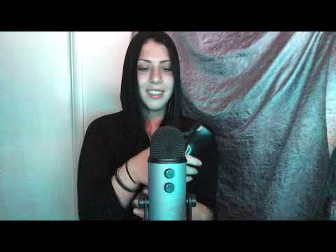 ASMR random assortment (whispers, tapping, hair brushing)