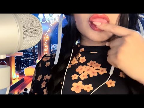 ASMR spit painting 🎨🖌️& kisses 💋🥰