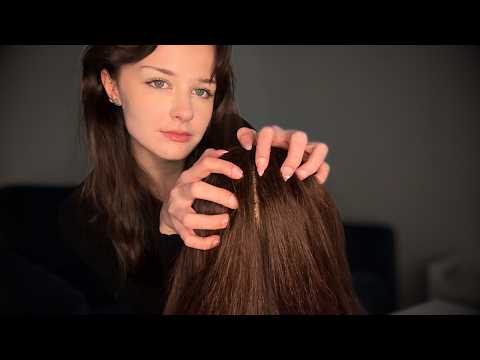 Crown of the Scalp Scratching (No Talking) [ASMR] for Stress Relief, Sleep, Relaxation