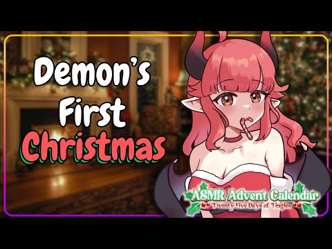 Teaching a Demon About Christmas | Cozy ASMR Roleplay