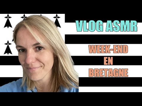 ASMR FR ✈️  Vlog ASMR Je t'emmène avec moi en week-end en Bretagne !