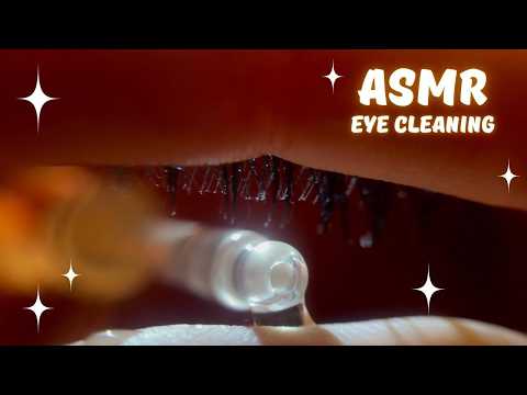 ASMR Eye Cleaning 👁️ The Best Visual Trigger 😍