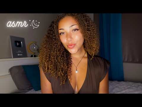 ASMR Just For YOU 🫶🏽 Close Whispers, Mouth Sounds & Clicky Triggers With A NEW MIC 🎙️✨