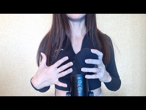 ASMR - FAST and AGGRESSIVE MIC COVER PUMPING, SWIRLING, Rubbing with ITA/ENG Soft Spoken 😍