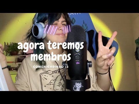 👀agora teremos membros?? :3 [ASMR] 🐱🐱🐱🐱