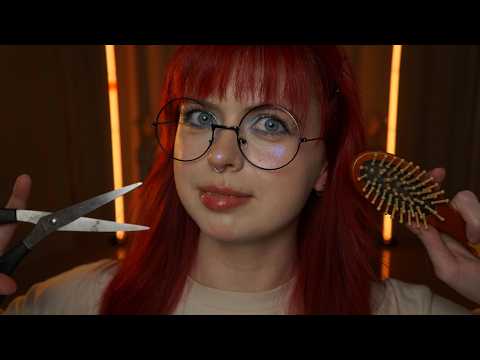 [ASMR] Barbershop | Mic Brushing | Slow and Quiet trigers | Old School ASMR