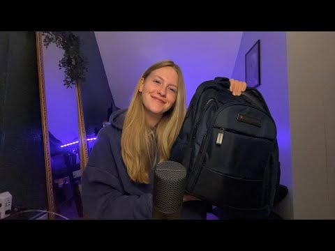 ASMR What’s In My Bag 🎒 