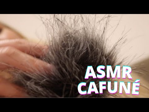 ASMR CAFUNÉ NO MICROFONE + CHUVA -  Bruna Harmel ASMR