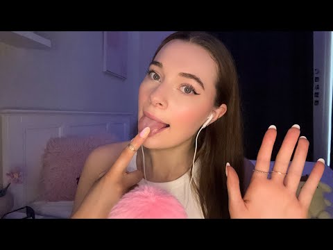 ASMR Imaginary Spit Painting You ASMR 🎨 (Lots of mouth sounds & visual triggers)