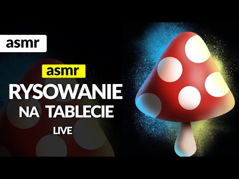 RYSOWANIE NA TABLECIE ASMR LIVE po polsku