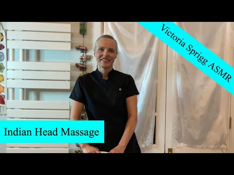 INDIAN HEAD MASSAGE with Victoria and Chloe Unintentional ASMR Soft Spoken | 1 of 4