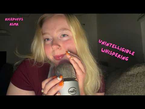 ASMR | Inaudible Whispering | Close & Sensitive ✨