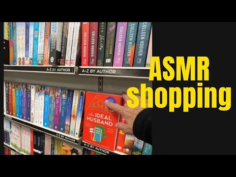 ASMR Shopping: garden, chocolate, books and personalised bags