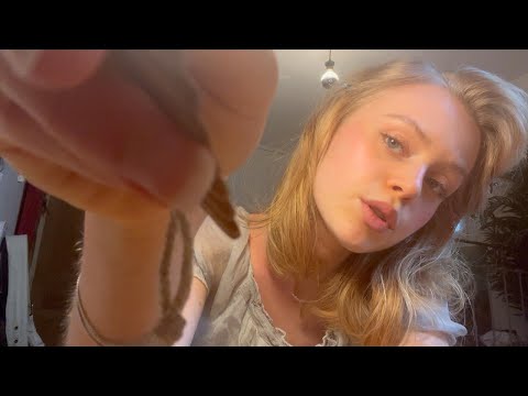 ASMR - French Girl Makes Your Hair Grow Faster... ( speaking french & english) - HAIR CARE -