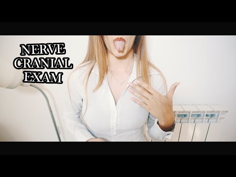 ⭐️ASMR Español⭐️❤️ Examen de nervios craneales ❤️ Nerve cranial exam ❤️ Roleplay