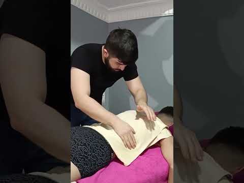 AMAZING RELAXING BACK TURKISH SPORTS MASSAGE #satisfying #relaxing #asmr #shorts #massage