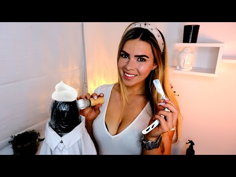 ASMR ULTRA RAW BARBER WET TOWEL SHAVE 🪒💈