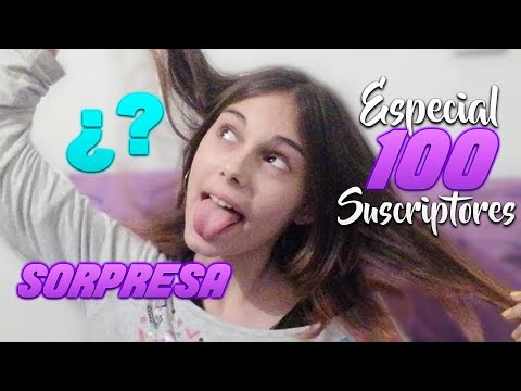 Especial 100 suscriptores ¡¡sorpresa!! ASMR/Jaz.asmr