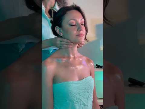 ASMR Shea BUTTER Neck  MASSAGE #oilyskin Real Person #asmr #sleep #massage #satysfying #relax